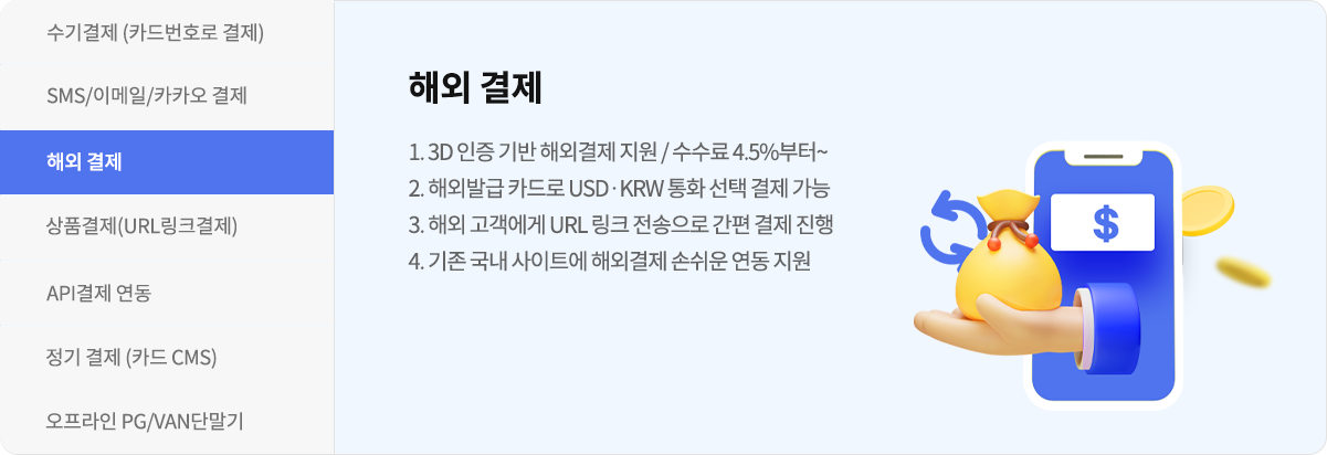 해외 결제 소개